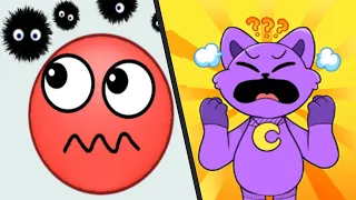 HIDE BALL: BRAIN TEASER GAMES vs HELP MONSTER: TRICKY PUZZLE - New Levels Satisfying Double Gameplay