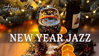 Happy New Year Jazz✨🍷Celebrating Happy Holiday with Sweet Instrumental Jazz & Positive Bossa Nova