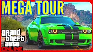 Mega Garagen Tour: Alle meine Autos - GTA 5 ONLINE Deutsch