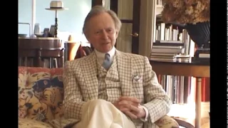 Tom Wolfe talks about his drawings