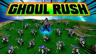 MASSIVE GHOULS RUSH (Two ways!) - WC3 - Grubby