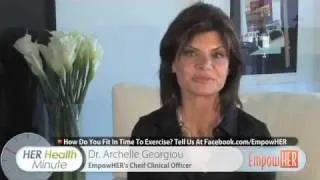 HER Health Minute - Fitness - How To Fit Exercise Into Your Busy Lifestyle