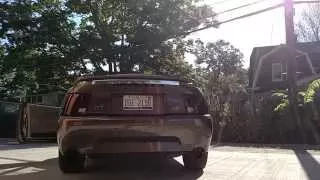 2003 Mustang GT New Edge with Flowmasters and off road H pipe