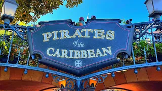 [Newly Refurbished July 2022] Pirates Of The Caribbean Full Ride - Front Row Lowlight POV Disneyland