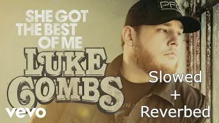 Luke Combs - She Got The Best Of Me (Slowed & Reverbed)