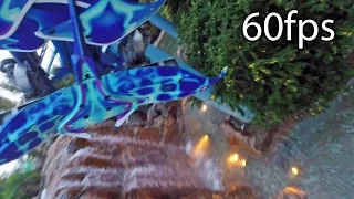 Manta front seat on-ride POV @60fps SeaWorld Orlando