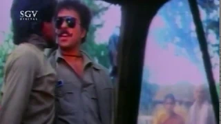 Ravichandran Teach Lesson To Auto Drivers | Best Kannada Scenes from Abhimanyu Kannada Movie
