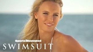 Ronda Rousey & Caroline Wozniackibehind The Tanlines | Sports Illustrated Swimsuit