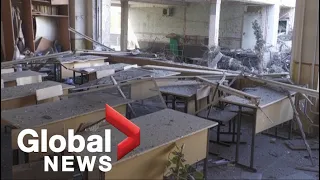 Russia-Ukraine conflict: 1 killed in missile strike on school used as shelter in Kharkiv