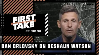 Dan Orlovsky reacts to Stephen A.‘s comments on Deshaun Watson’s suspension | First Take