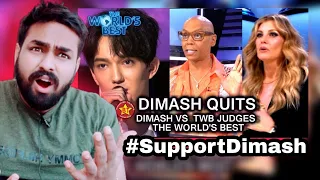 INDIAN Reacts To DIMASH QUITS THE WORLD'S BEST (FAKE JUDGES & THE TRUTH) REACTION