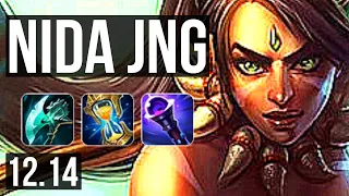 NIDALEE vs KHA'ZIX (JNG) | 76% winrate, 13/3/16, Legendary | EUW Master | 12.14