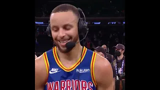 Steph Curry Jokes With Chuck 😂 #Shorts