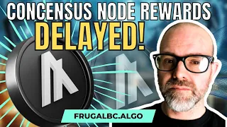 Algorand Node rewards DELAYED! | and other Algorand news