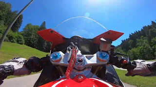 Rsv4 Factory ride part 1 (no talking, raw footage)