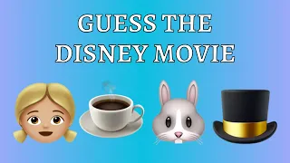 Can You Guess the Disney Movie from Emojis? Emoji Games