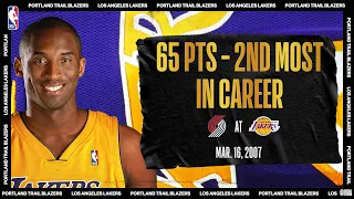 Kobe Bryant Scores 33 Of His 65 PTS In The 4Q Of OT Thriller | #NBATogetherLive Classic Game