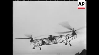 Type II tandem rotor #helicopter  demonstrated in the early 1930s