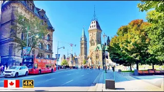 OTTAWA CANADA Travel 🇨🇦 Canada Capital City | 4K Canada travel video vlog