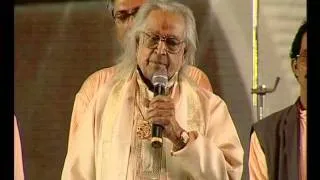 Kishen Maharaj Ji Speaking about Pandit Ajoy Chakrabarty and Shrutinandan - A Musical Kingdom.