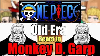 👒 Old Era react to Monkey D Garp | Gacha Club | Onepiece