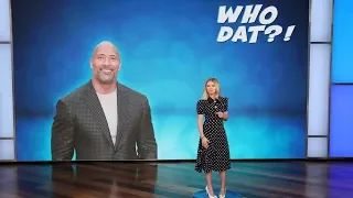 Scarlett Johansson Tries to Figure Out 'Who Dat?!'