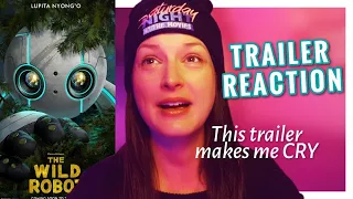 I CRY Watching the Dreamworks Animation Wild Robot Trailer #trailerreaction #dreamworksanimation