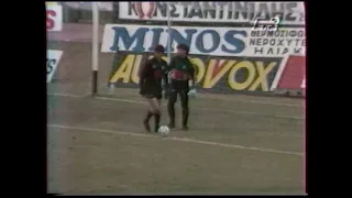 1991-92  ΠΑΟΚ-ΠΑΤΡΑ κυπελλο   3-1   ΣΤΕΦ. ΜΠΟΡΜΠΟΚΗΣ(2) ΚΑΙ ΑΛ.ΑΛΕΞΙΟΥ