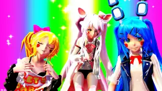 【MMD x FNAF】Everybody (Toy Bonnie, Mangle, Toy Chica) HD