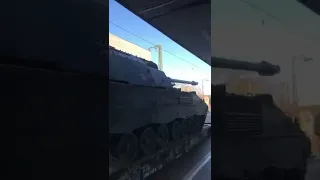 PZH 2000 and MLRS m270 on their way to Ukraine