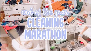 END OF THE YEAR CLEANING MARATHON // DECLUTTERING AND ORGANIZING // ONE HOUR OF CLEANING MOTIVATION