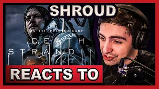 Shroud Reacts to Death Stranding Official 2019 Gameplay Release Date Trailer