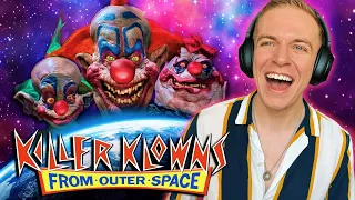 Killer Klowns From Outer Space (1988) | Reaction | First Time Watching!