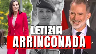 Letizia ARRINCONADA PÚBLICAMENTE por Felipe VI y Zarzuela por Leonor