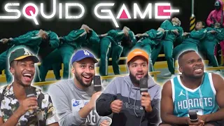 TUG OF WAR! Squid Game Ep 4 Reaction