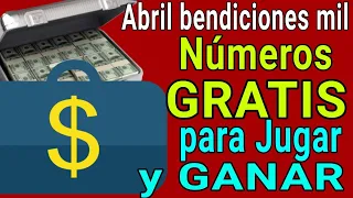 Números que más salen en el mes de Abril (número gratis para ganar 💰)