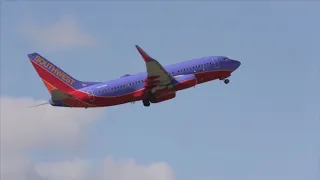 Southwest jet makes emergency landing after losing engine cover
