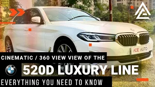 BMW 520D Luxury Line | Cinematic / 360 View | Pre Owned Car | Ace Auto Kolkata