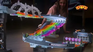 Hot Wheels Mario Kart Rainbow Road - Smyths Toys