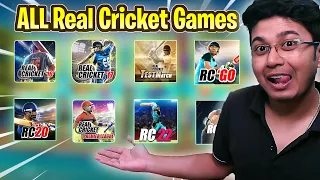 ALL REAL CRICKET GAMES PLAYED IN ONE VIDEO