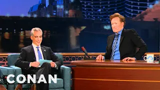 Mayor Rahm Emanuel Gives Conan Chicago Citizenship Test | CONAN on TBS