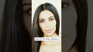 Kim K in the 2000s vs the 90s