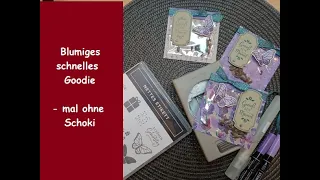 Blumiges schnelles Goodie  & Effekte für Schmetterlinge - Produktpaket Nettes Etikett - Stampin´Up!