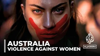 Australia mass demonstrations: Protests oppose violence against women