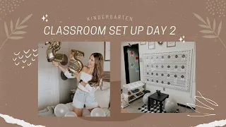 Birthday, errands, and setting up my classroom day 2!
