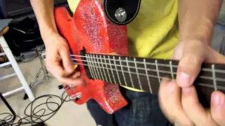 Plug in Baby [Muse HD Guitar Cover] - Manson Red Glitter/Glitterati Replica