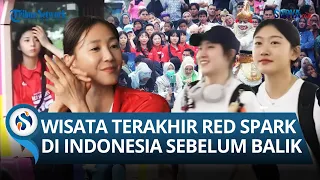 SEBELUM BALIK KOREA, RED SPARK Lakukan Ini di TMII, Sate & Nasi Goreng Jadi Makanan Favorit