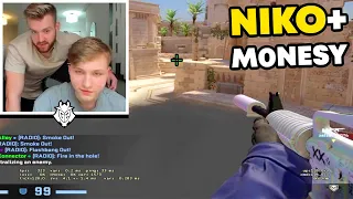 "I INVITE YOU AND YOU RUIN MY STREAM!!" - NIKO CARRING M0NESY ON FACEIT!! | CSGO