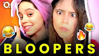 Jenna Ortega a.k.a Wednesday: Bloopers and Funny Moments! |⭐ OSSA