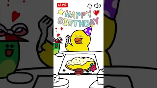 SALLY's #MUKBANG EP03. Birthday Cake #SALLY #LINEFRIENDS #shorts